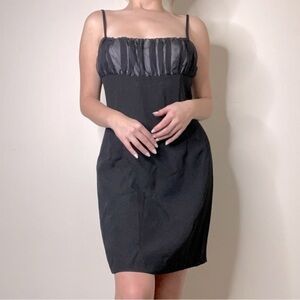 Hugo Buscati Collection 90s‎ Black Ruched Cup Mini Formal Dress Size 12